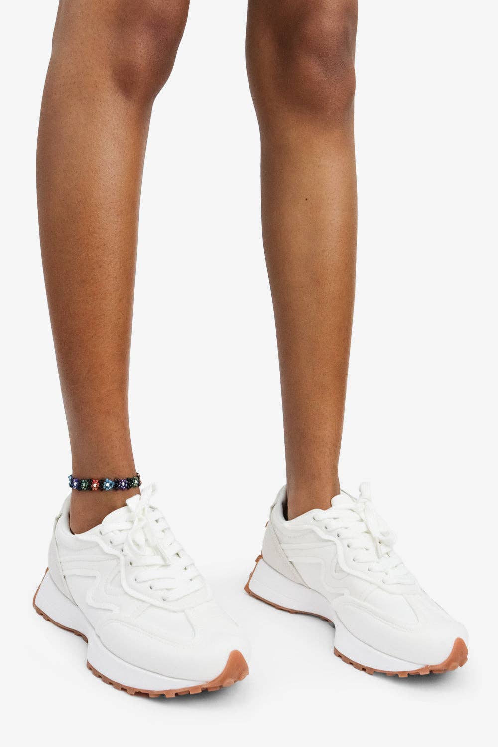 Lemonade Shoes - Wholesale Lifestyle Sneakers - Women's - RAE RAE - Athleisure Sneaker w/ Gum Sole, Suede Detail10