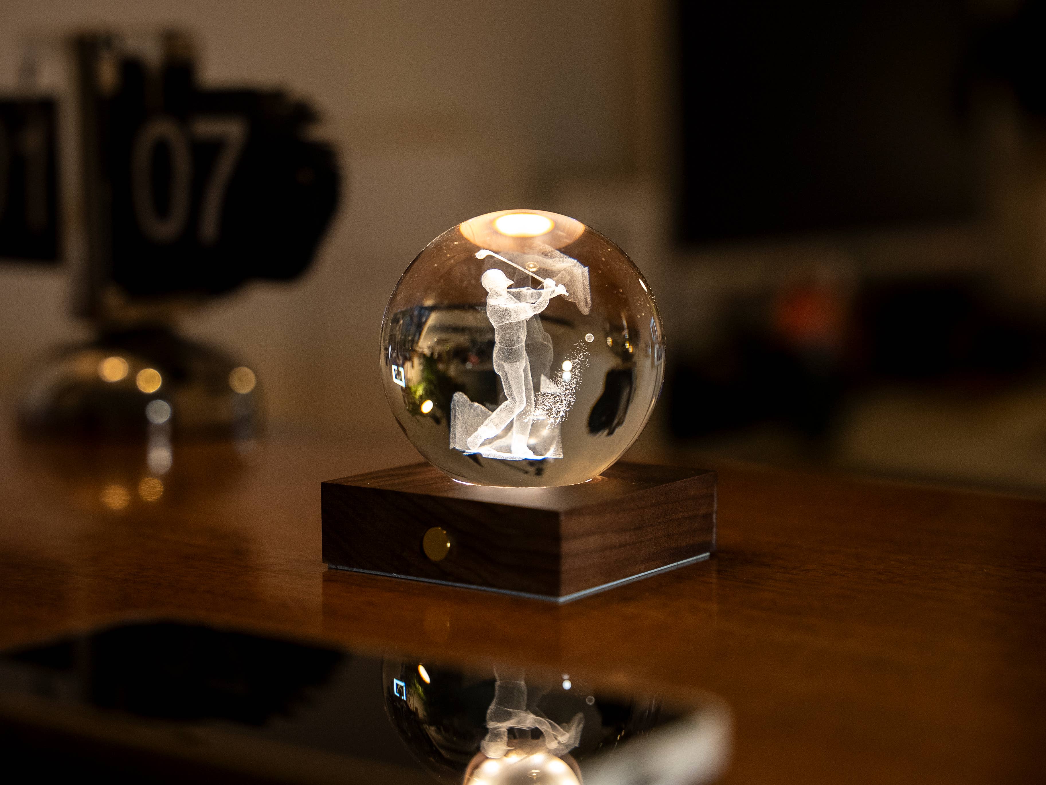 Gingko Design - Wholesale Night light - Amber Crystal Light28