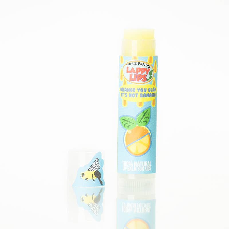 Just Bee – wholesale Lip Balm – Pappy's Happy Bubble Yum  - Lappy Lips - Kids lip Balm1