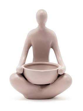 Planter, Criss-Cross Legs Person Item # 22362 for wholesale by Napco