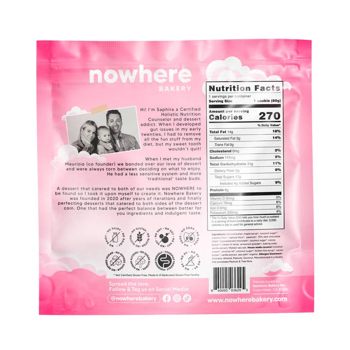 Nowhere Bakery - Wholesale Biscuit - Candy Bar Cookie1