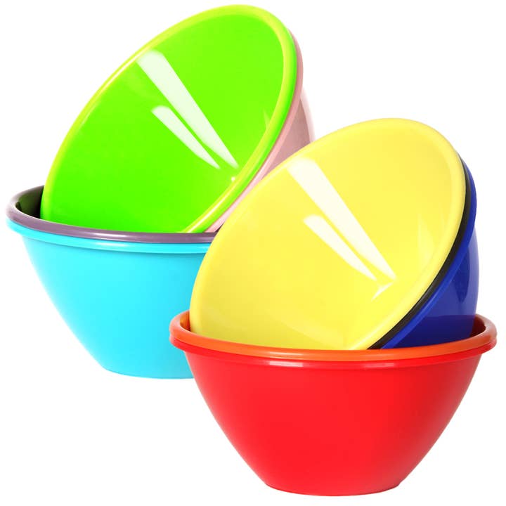 Youngever 9 Pack 22OZ Plastic Cereal Soup Bowls - Rainbow and other Purchase Wholesale plastic soup bowls. Free Returns & Net 60 Terms on Faire trending on Faire.