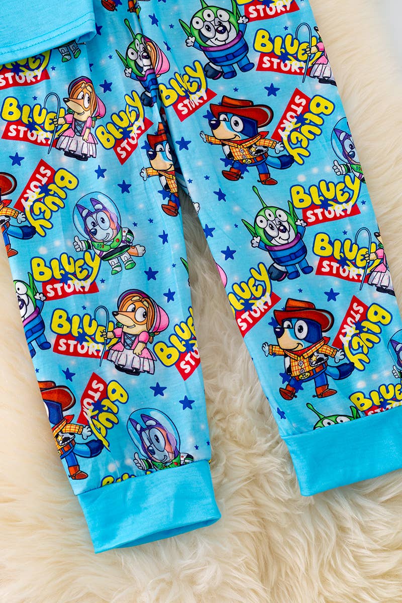 Kids Charm Online - Wholesale Sleepwear Set - Kids - CHARACTER PRINTED 2 PIECE SET FOR BOYS. PJB40018 JEANN2