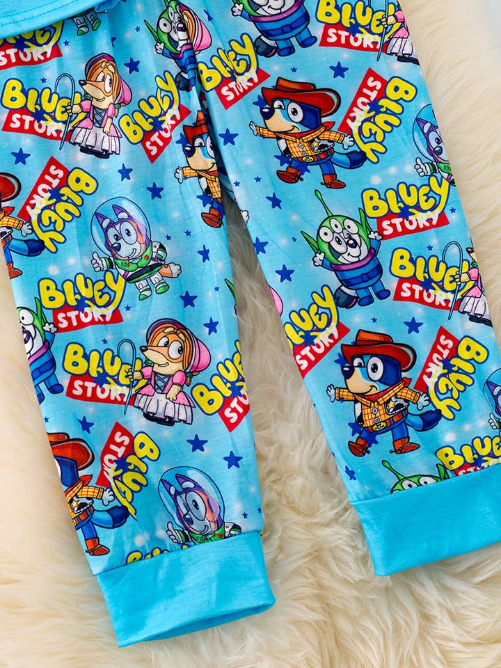 Kids Charm Online - Wholesale Sleepwear Set - Kids - CHARACTER PRINTED 2 PIECE SET FOR BOYS. PJB40018 JEANN2