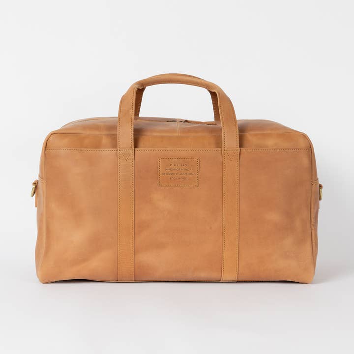 O My Bag - Wholesale Weekender Bag - Women's - Otis Weekender Bag - Camel Hunter Leather