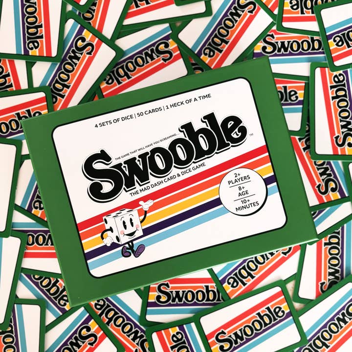 Jogo de Cartas e Dados Swooble por atacado de Dizzy Hill Games