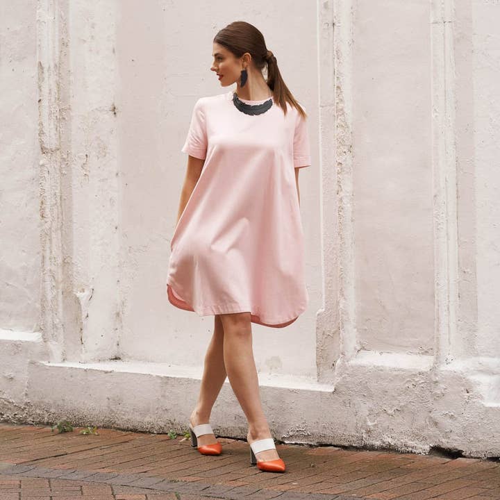 paguroupcycle – wholesale Pendant/charm necklace – Angel Inner Tube Feather Necklace3