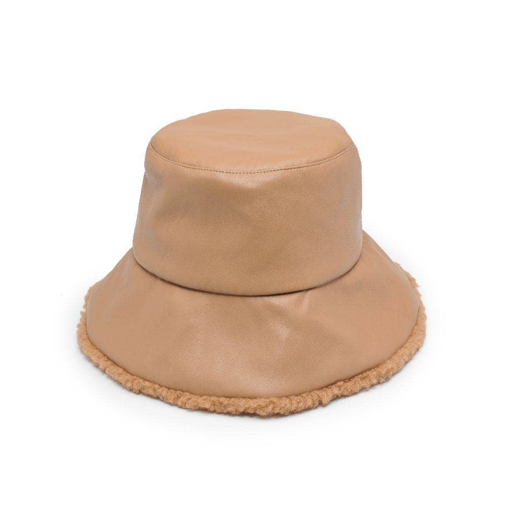 Urban Expressions - Wholesale Bucket Hat - Women's - Shearling Trim Bucket Hat2