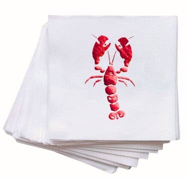 Lined Design – wholesale Disposable napkin – Cloth-Like Cocktail Napkins50