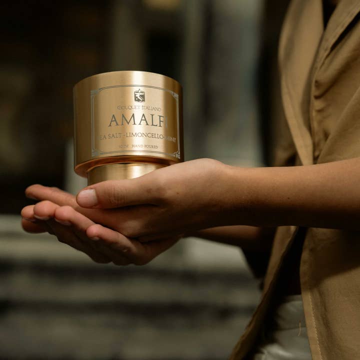 BouquetItaliano – wholesale Jar/filled candle – Amalfi Luxury Scented Candle – Italian Coastal Inspired61