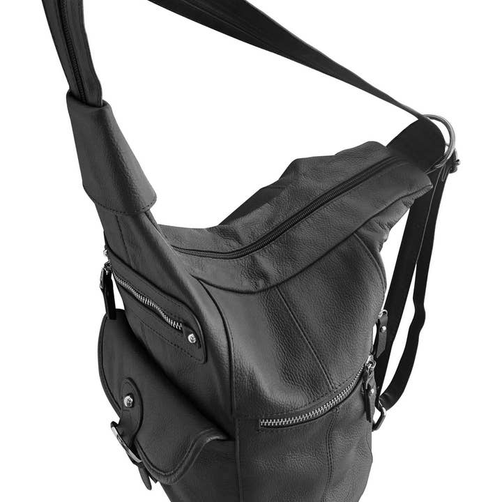 Roma Leathers, Inc. - Wholesale Backpack - Women's - 3611H cowhide leather back pack3