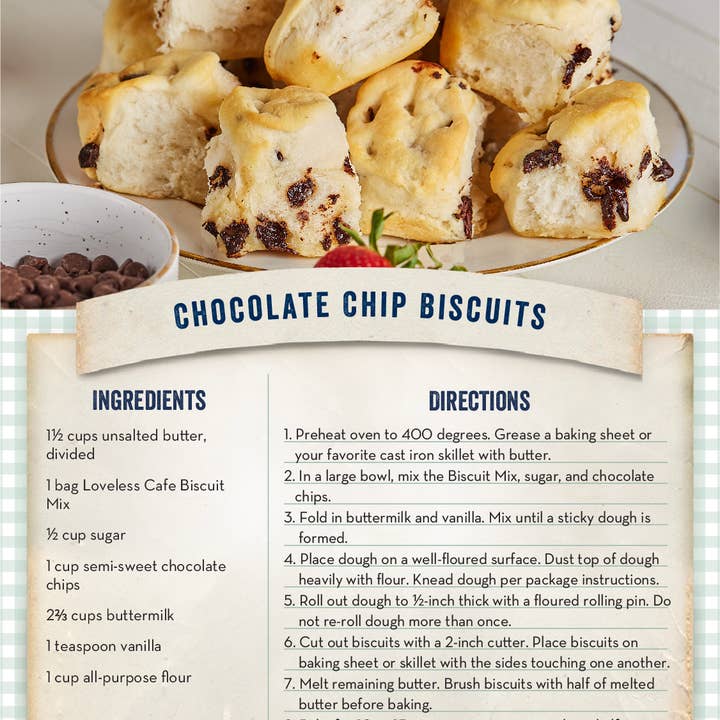 The Loveless Cafe - Wholesale Biscuit Mix - Biscuit Mix 2 lb2