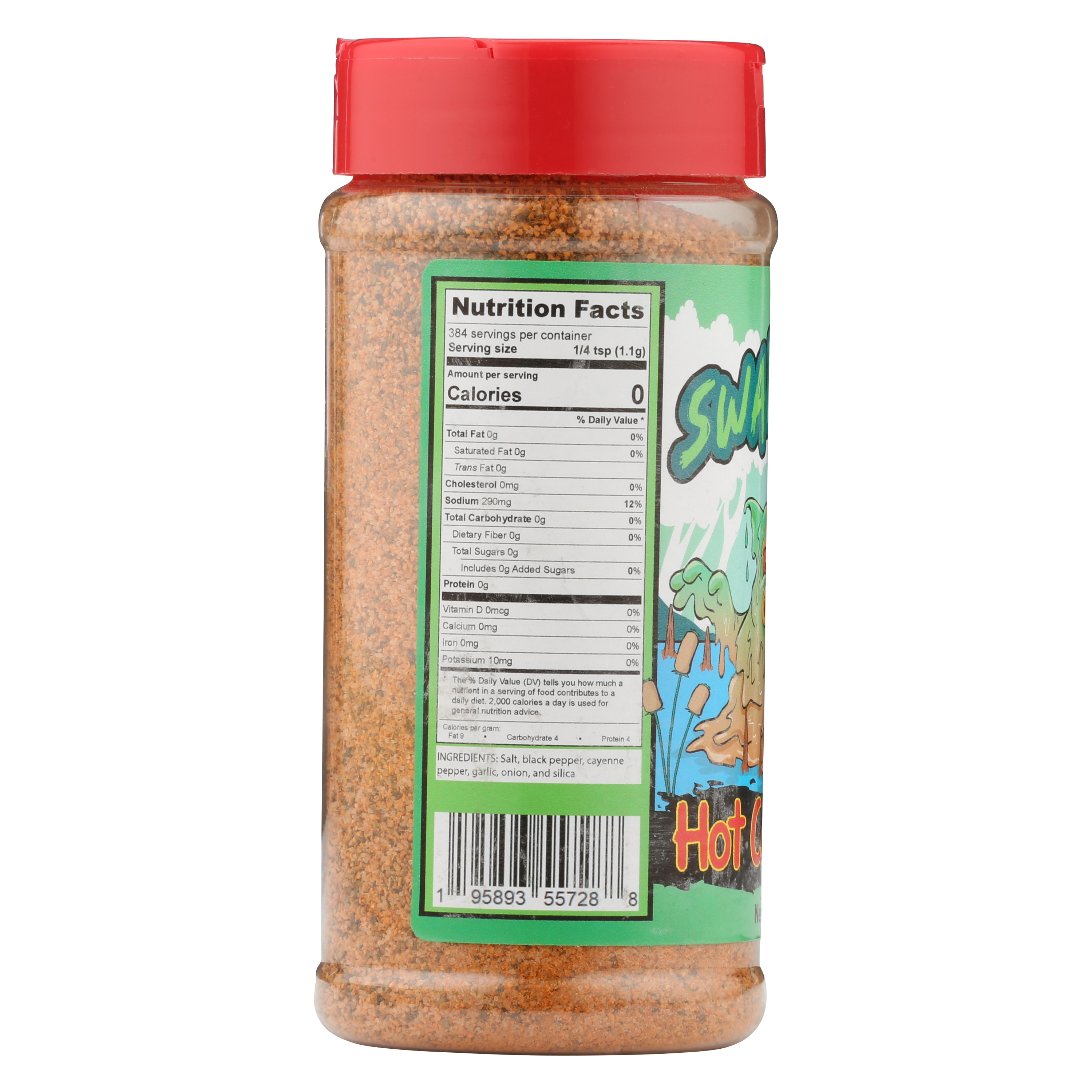 CornCookers BBQ Products - Wholesale Rub - Swamp Thing Cajun Rub2