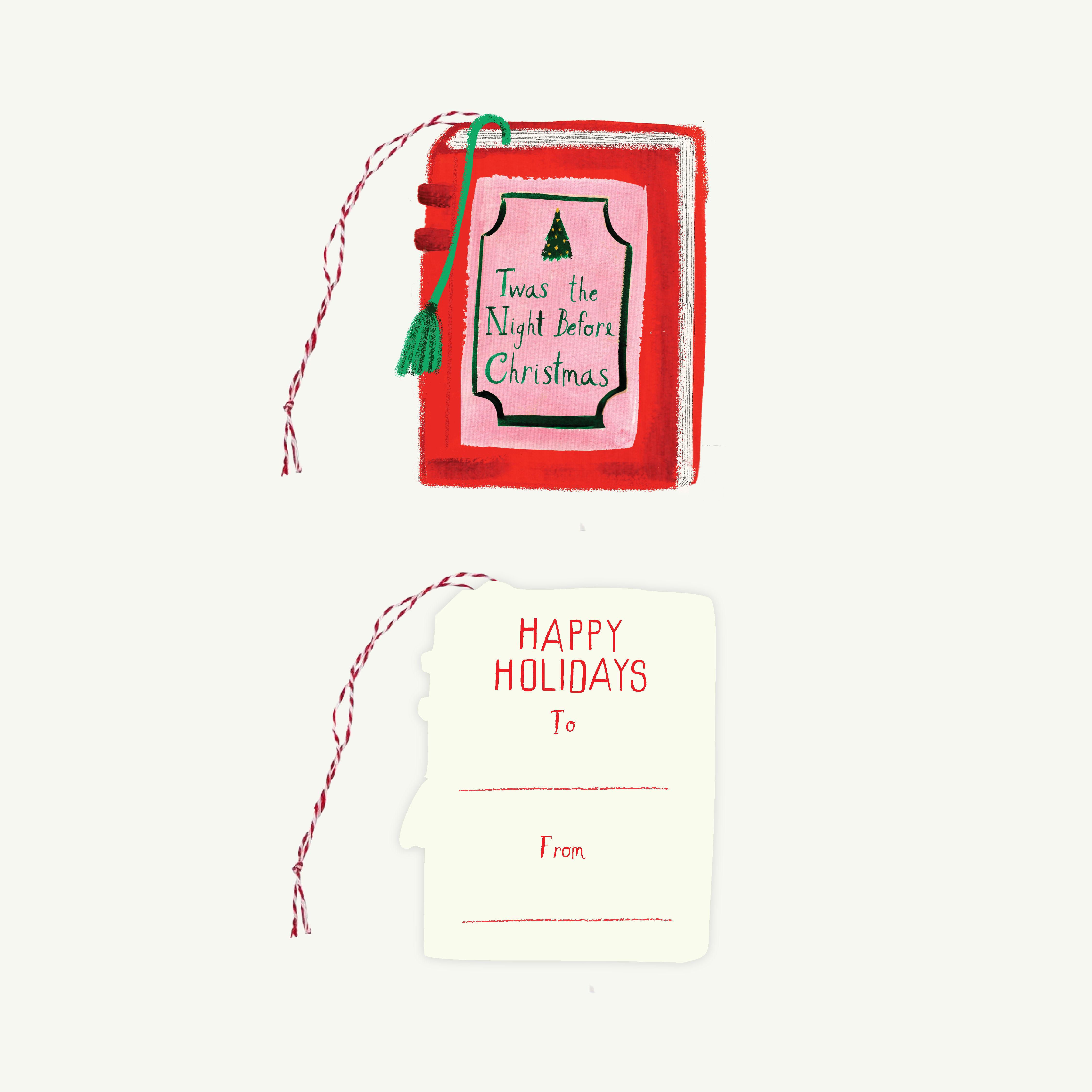 Mr. Boddington's Studio - Wholesale Christmas Card - Holiday Sundries Gift Tags3