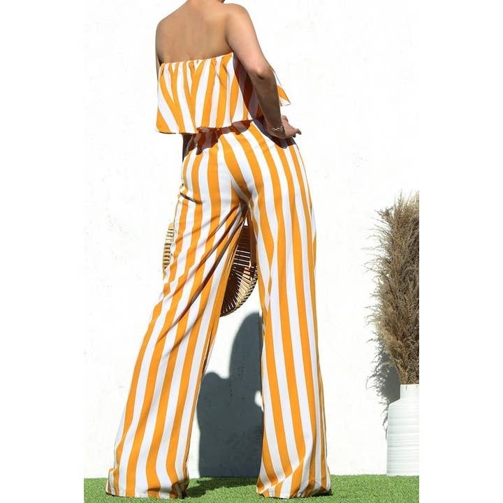 Black Pearl Clothing – wholesale Jumpsuit - Dam – RANDIG RUFSAD RÖRVÄVD JUMPSUIT