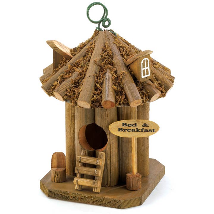 Zingz Home - Wholesale Bird House - Bed and Breakfast Birdhouse