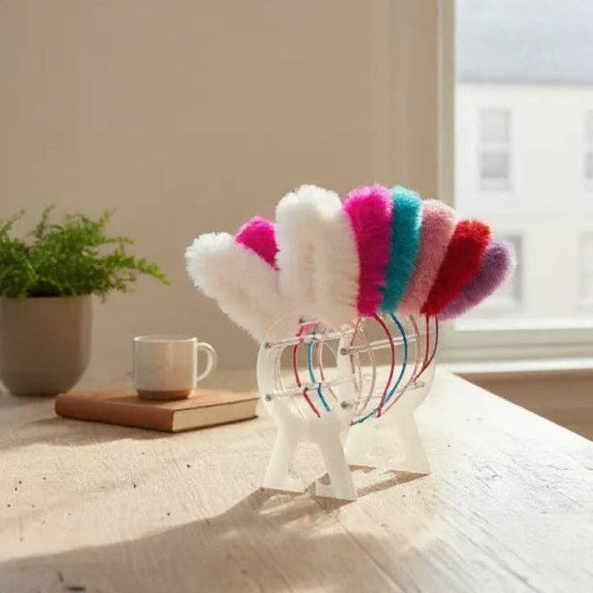 ASSORTED Led Big Bunny Ear Light up Fur Headband JH5828-5 (12PC) for wholesale on Faire4