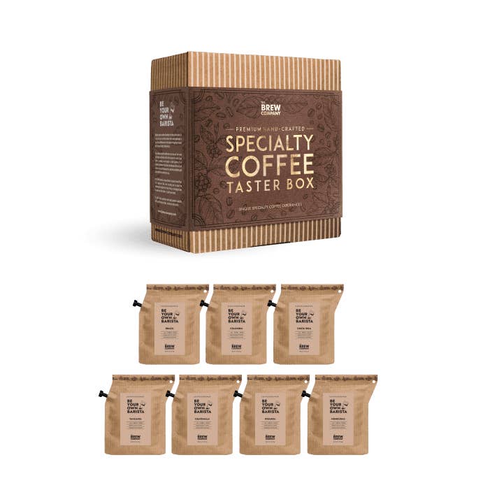 The Brew Company - Wholesale Coffee Beans - SPECIALTY COFFEEBREWER TASTER BOX3