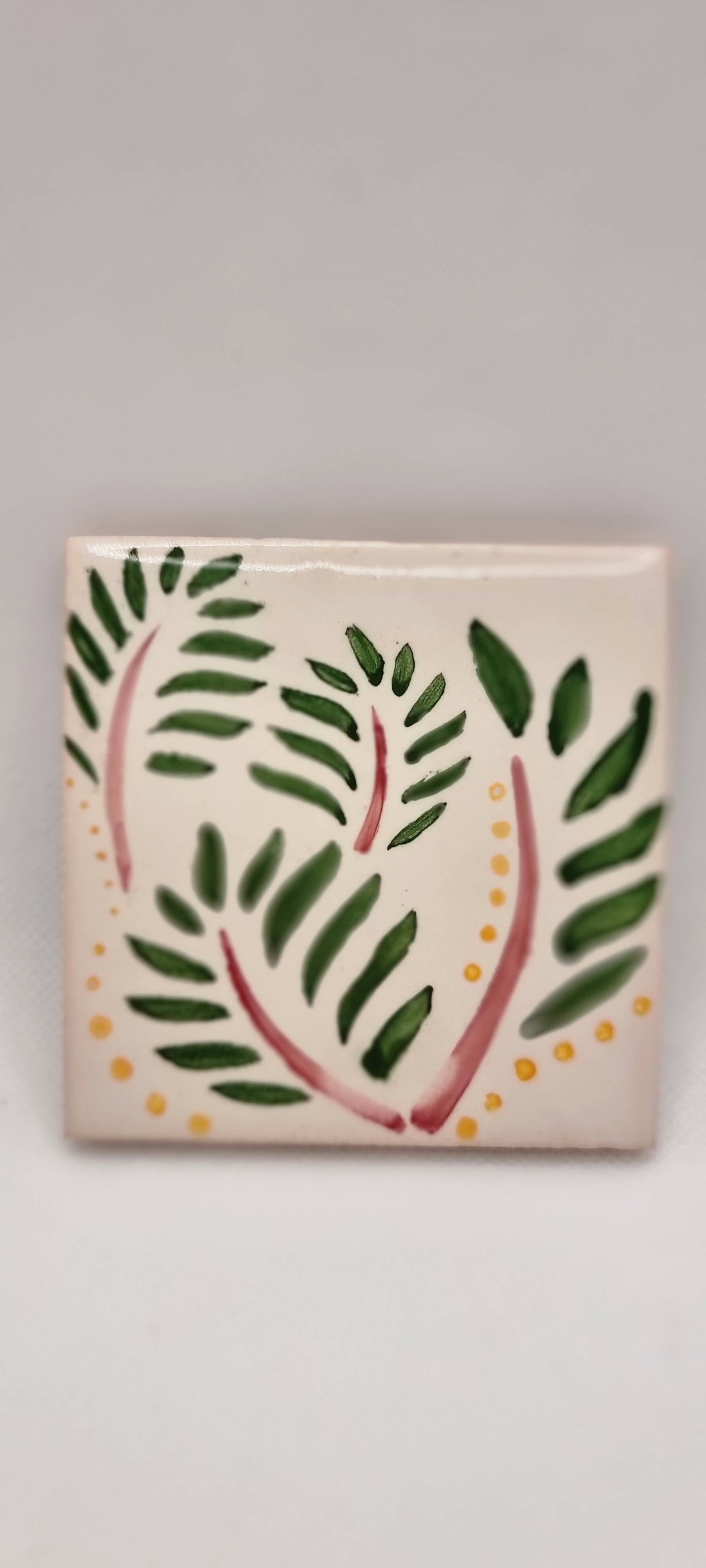 Hazbruk Ceramics - Venta al por mayor Marcos de fotos - Solo Strokes: marco de exhibición de un solo azulejo17