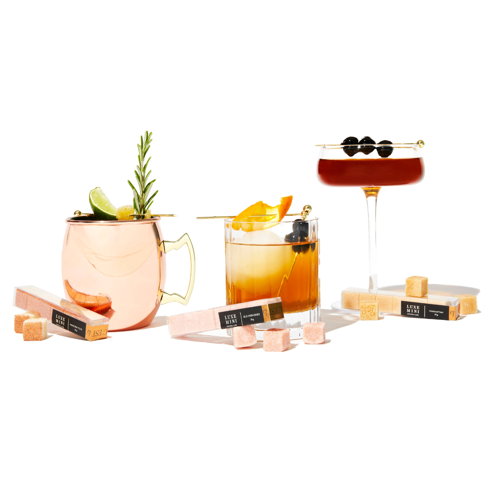 TEASPRESSA | LUXE Mixer Cube – wholesale Cocktail mix/syrup – CLASSIC COCKTAIL KIT5