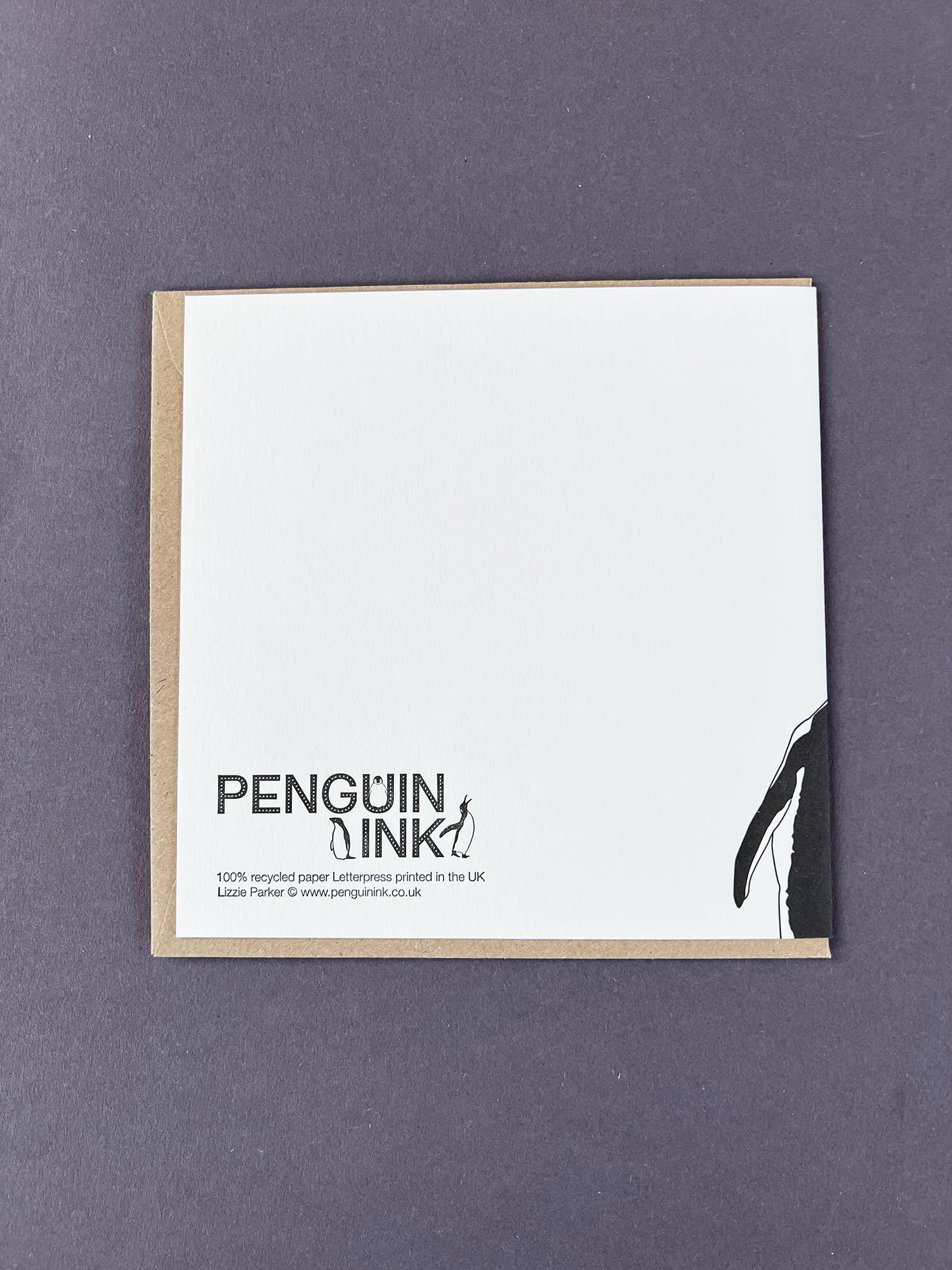 Penguin Ink - Wholesale Everyday Greeting Card - Four Calling Birds Letterpress Card3
