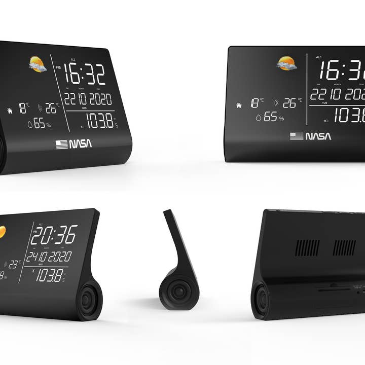 GT COMPANY - Wholesale Sculpture - Nasa Weather Station//Speaker BT Observatory WSP 1300 BK5