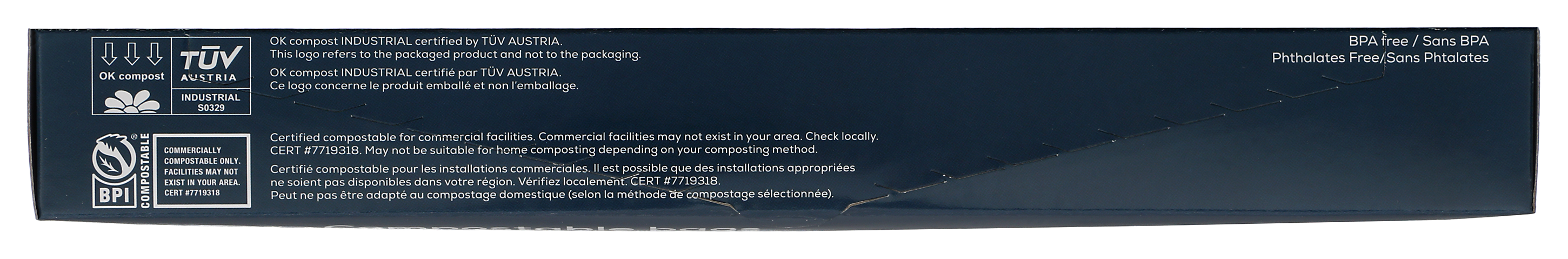 BioBag America Inc - Wholesale Food Storage Wrap/Bag - BioBag 100% Compostable Resealable Gallon Bags (180 total)4