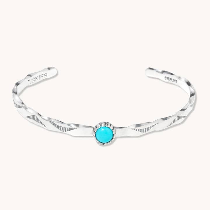Stamp Dancer: Turquoise Rio Stacker Bracelet for wholesale by T.Skies Jewelry