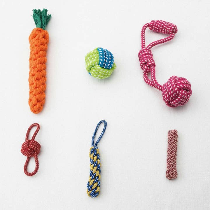 kapeit - Wholesale Pet Toy - Cat/Dog - Durable Cotton Rope Knot Toy for Dogs1