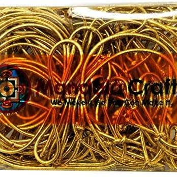 Mandala Crafts - Wholesale Ribbon - Gift Wrapping - Mandala Crafts Stretch Loops with Pre-Tied Bows from Elastic Ribbon String for Gifts, Boxes, Tags; Pack of 10010