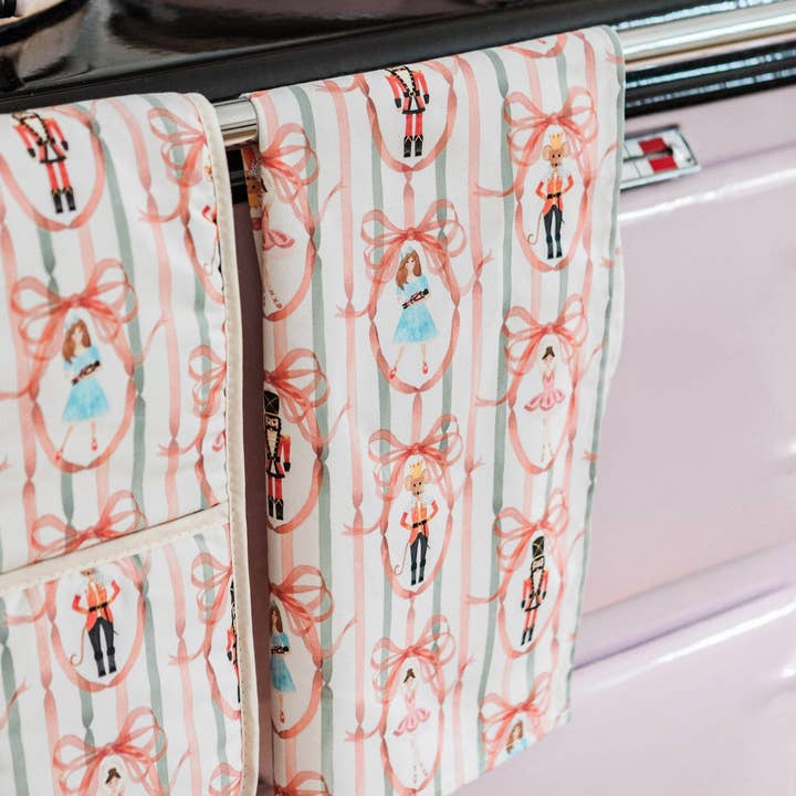 Candied Nutcracker Tea Towel for wholesale by Pintail Candles | Avalon Home