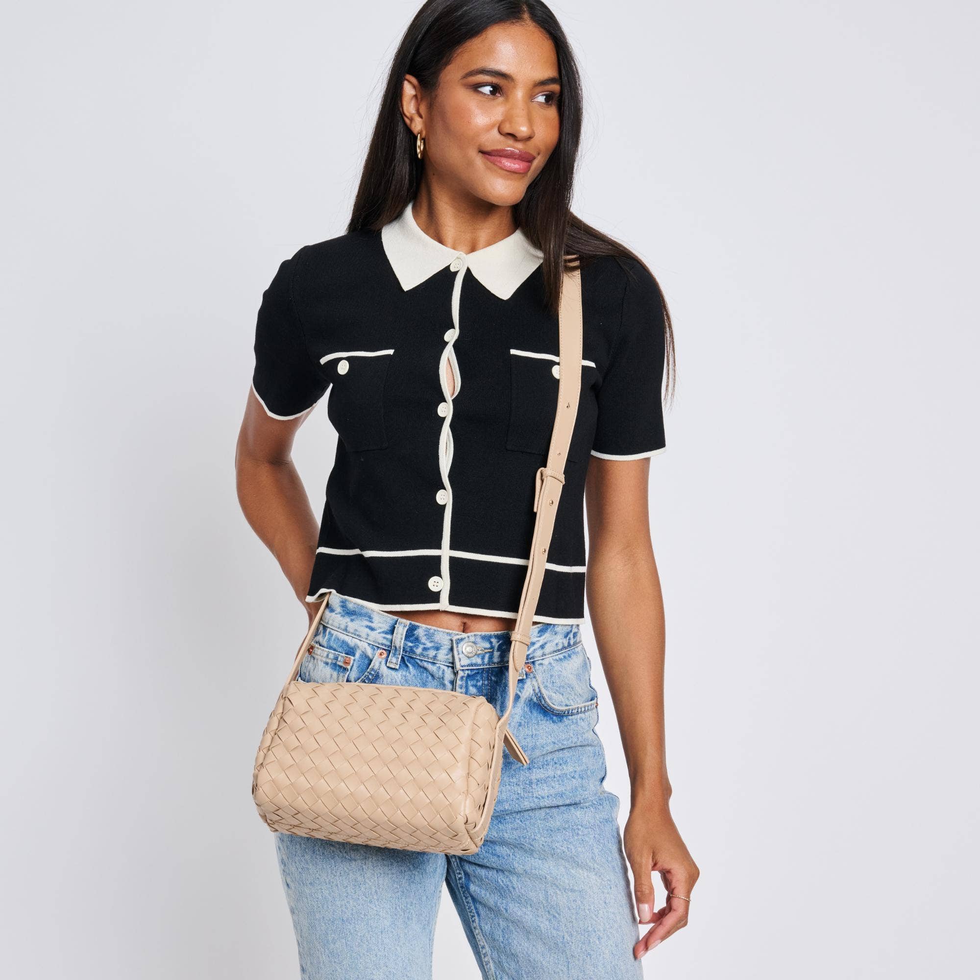 Moda Luxe - Vendita all'ingrosso Borsa a tracolla - Donna - Tracolla Charlotte Woven32