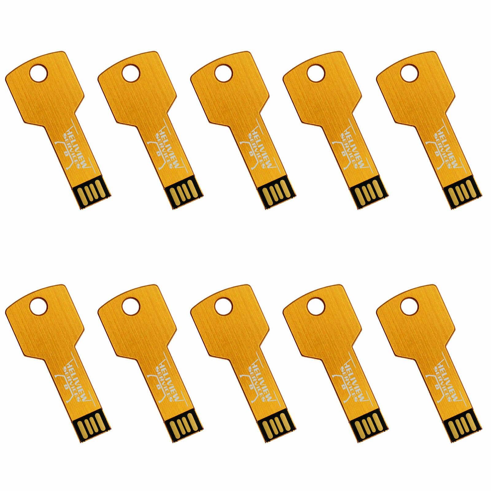 digsell - Wholesale USB Flash Drive - 50PCS 8GB Key Shaped USB Flash Drive3