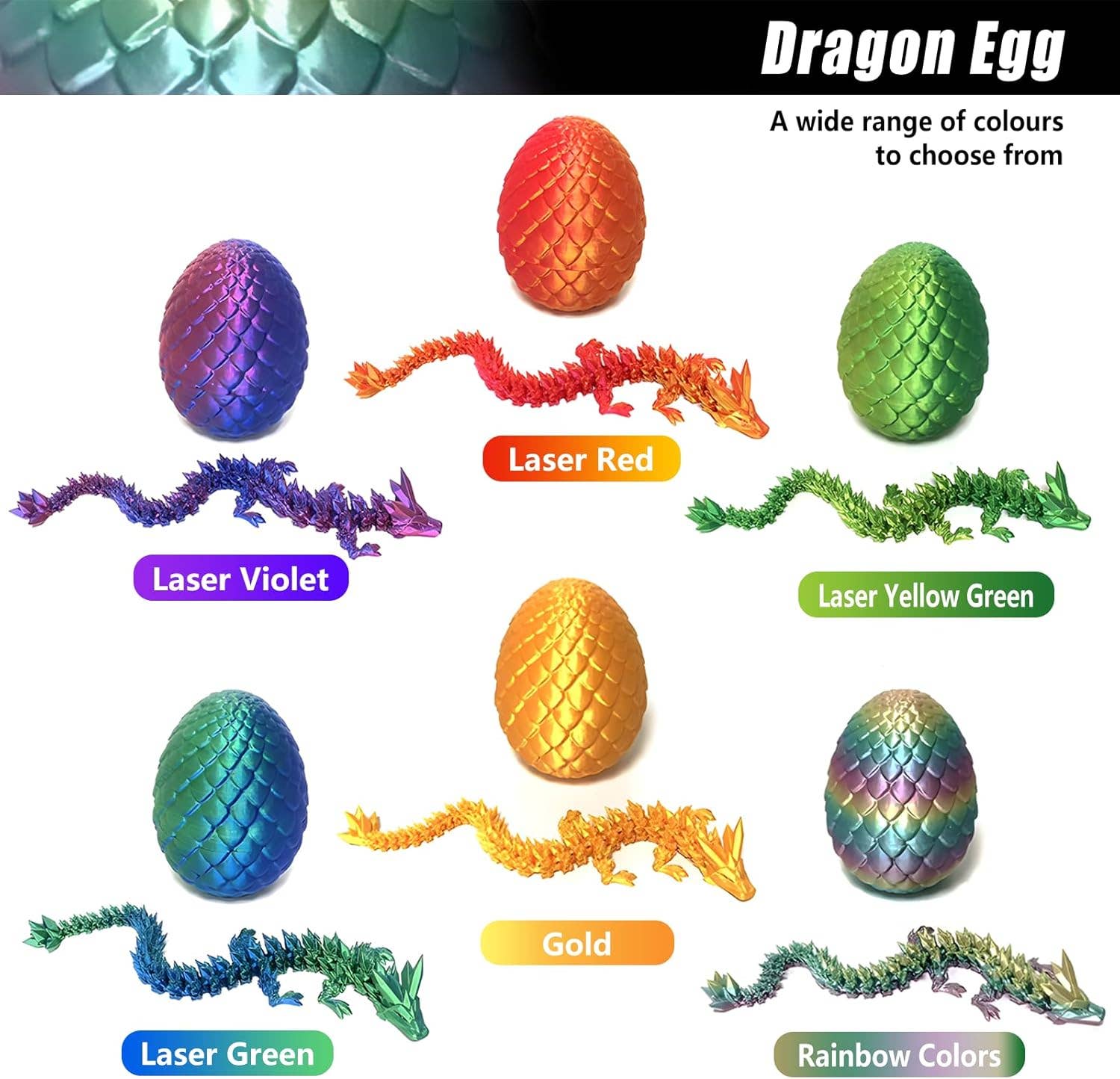 DRİMZY - Wholesale Fidget Toy - Kids - Mystery Dragon Egg Crystal Fidget Toy 1