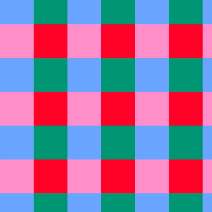 Lori Barcelona - Wholesale Tote Bag - Women's - VICHY Checkered Handle Bag Color3