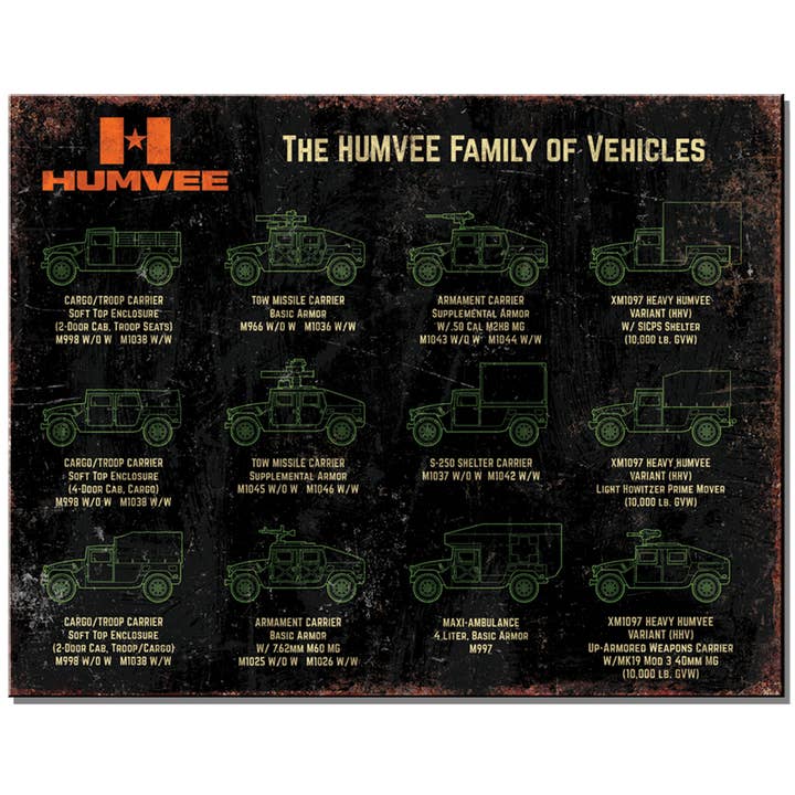 HUMVEE Family for wholesale by Desperate Enterprises
