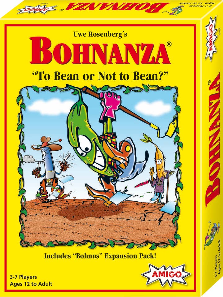 Bohnanza pour la vente par AMIGO Games