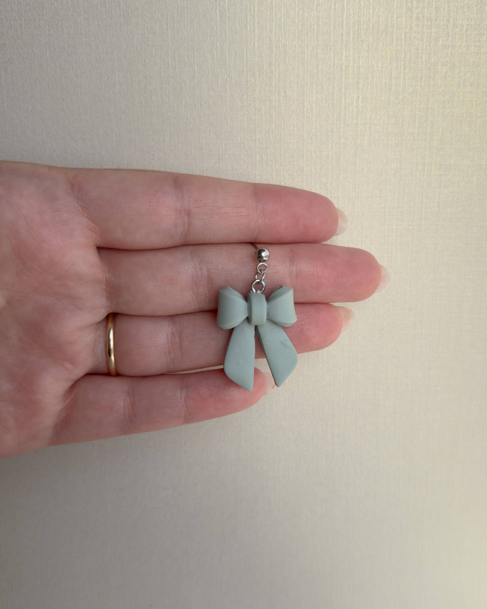 Clay & Fern Co. – wholesale Dangle earrings – Maeve Earrings - Polymer Clay Bow Earrings2