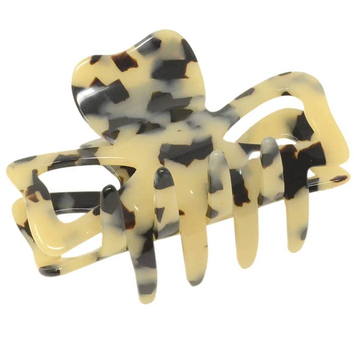 French Amie Classico Farfalla 3" Medio Artigianale Cellulosa Fermaglio per Capelli per la vendita all'ingrosso da parte di Parcelona