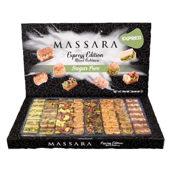 Biggbrands GmbH - Wholesale Snack Bar - Massara Express Edition Baklava (Sugar Free) 750 g