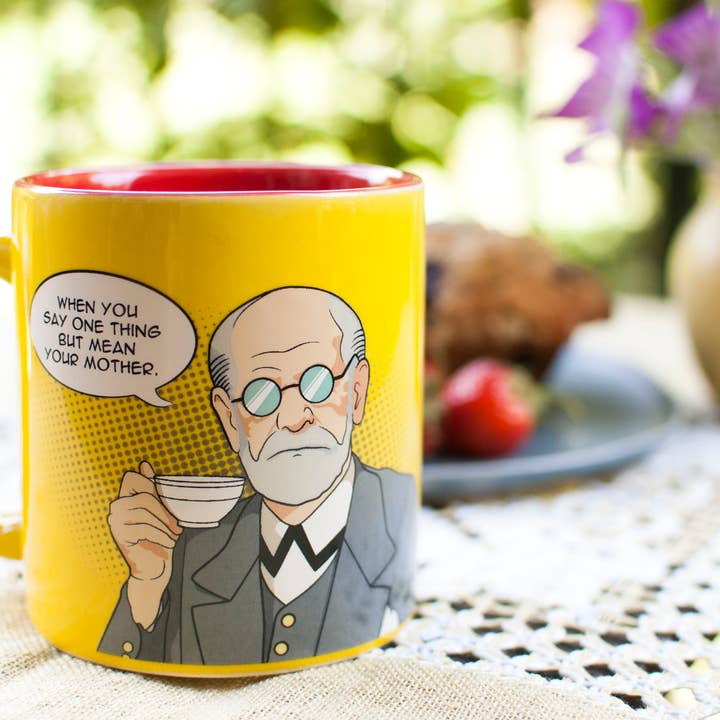 Unemployed Philosophers Guild - Wholesale Coffee Mug - Freudian Sips Coffee Mug3