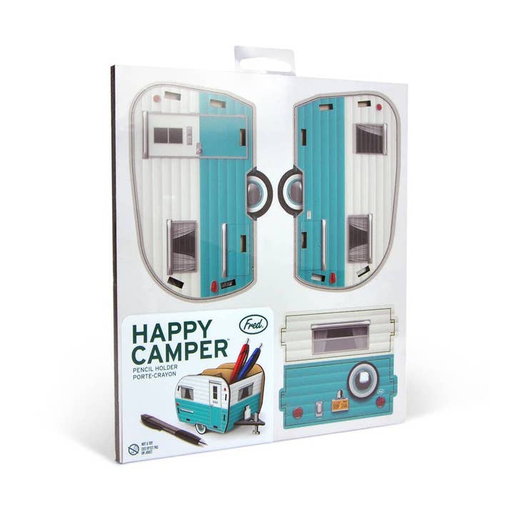 Happy Camper - Pencil Holder for wholesale by Fred & Friends