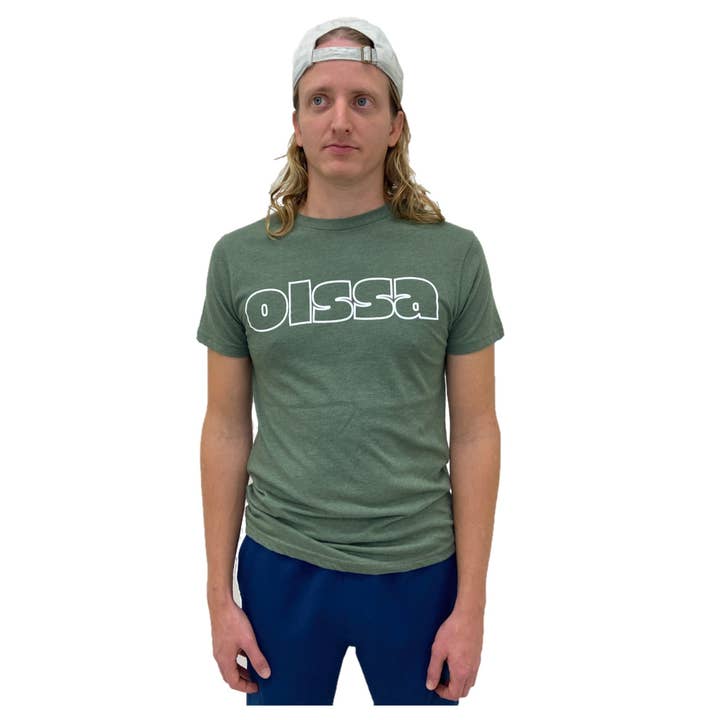 Eco T-shirt - big front logo for wholesale by OLSSA