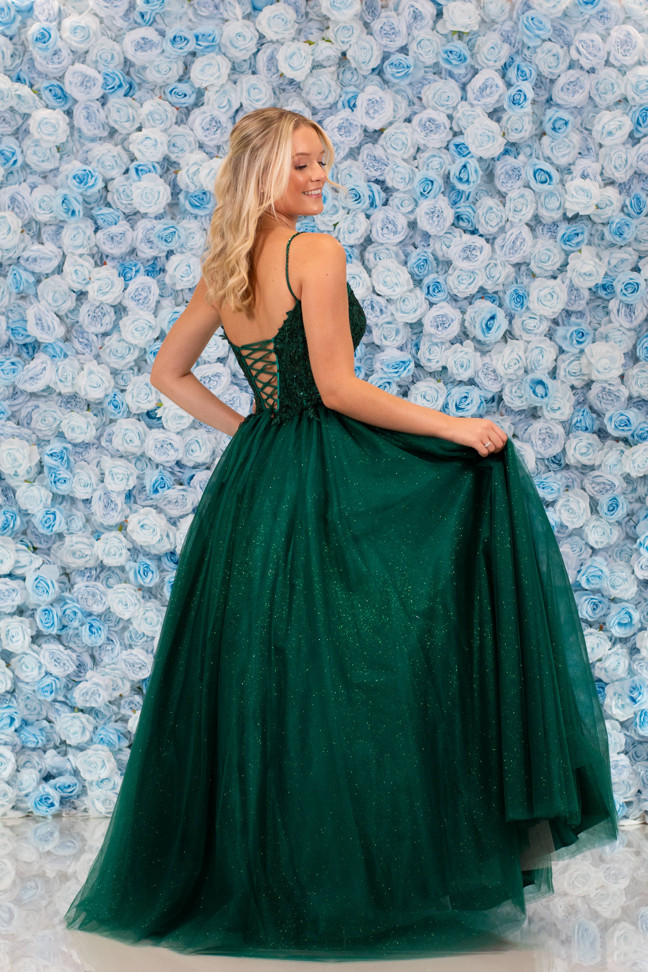 Verde Scuro Malia Dritto Verde Scuro in vendita all'ingrosso su Faire1