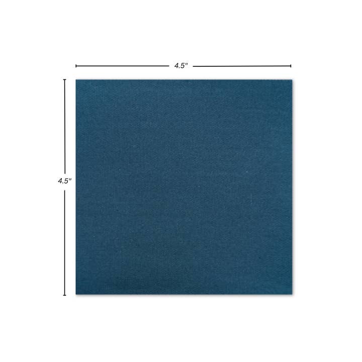 Noble Napkins - Wholesale Disposable Napkin - Luxury Cotton Cocktail Napkins, 4.5" x 4.5", 50 per pack3