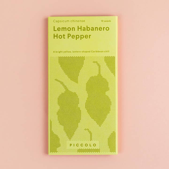 Piccolo Seeds - Wholesale Plant Seeds - Hot Pepper Lemon Habanero0