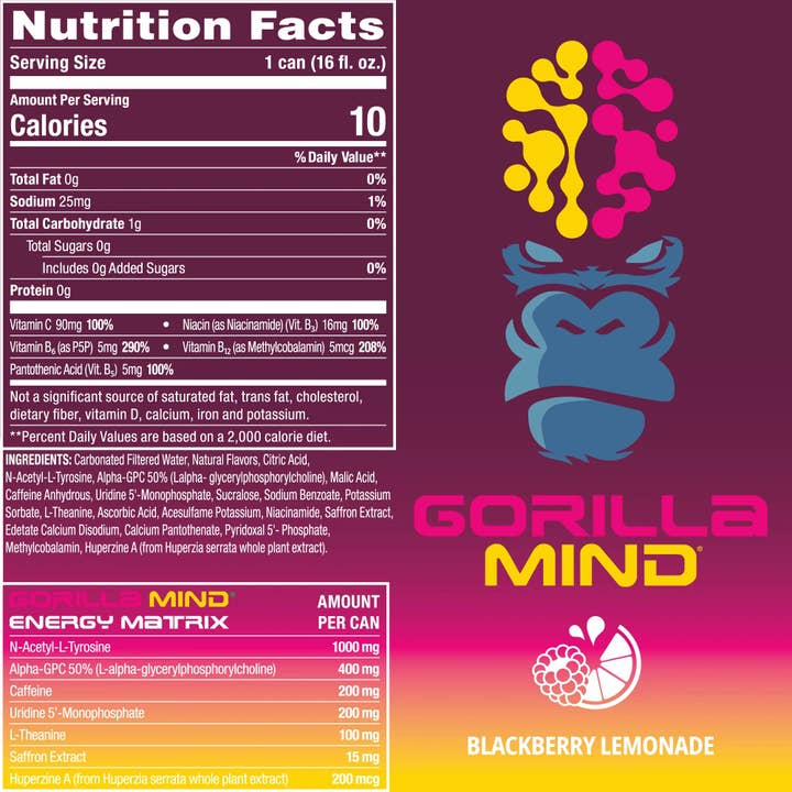 Campus Protein - Wholesale Sports/Energy Drink - Gorilla Mind Energy Drink26