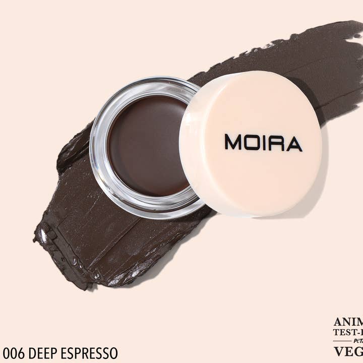 Moira Cosmetics - Wholesale Eyebrow Pencil/Filler - Define & Sculpt Brow Pomade (006, Deep Espresso)0