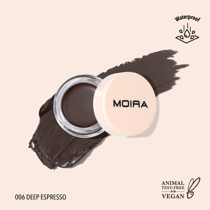 Moira Cosmetics - Vendita all'ingrosso Matita/filler per sopracciglia - Define & Sculpt Brow Pomade (006, Deep Espresso)