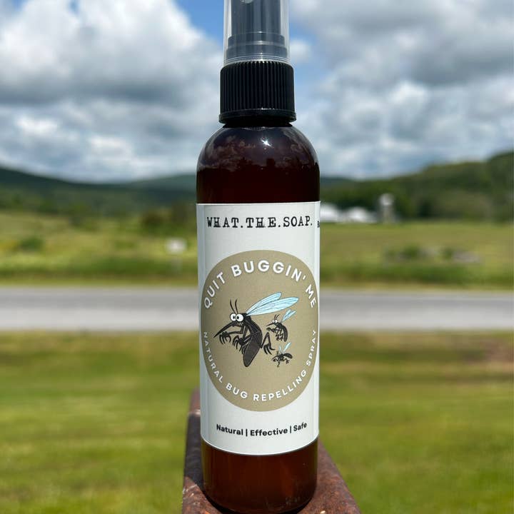 Quit Buggin Me Insect Repellent Spray All Natural for wholesale by What.The.Soap